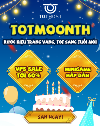 TOTMOONTH: Rước kiệu trăng vàng, TOT sang tuổi mới, ưu đãi đến 60%