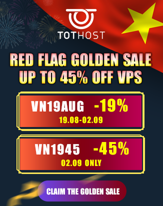 Cờ đỏ sale vàng - Ad right