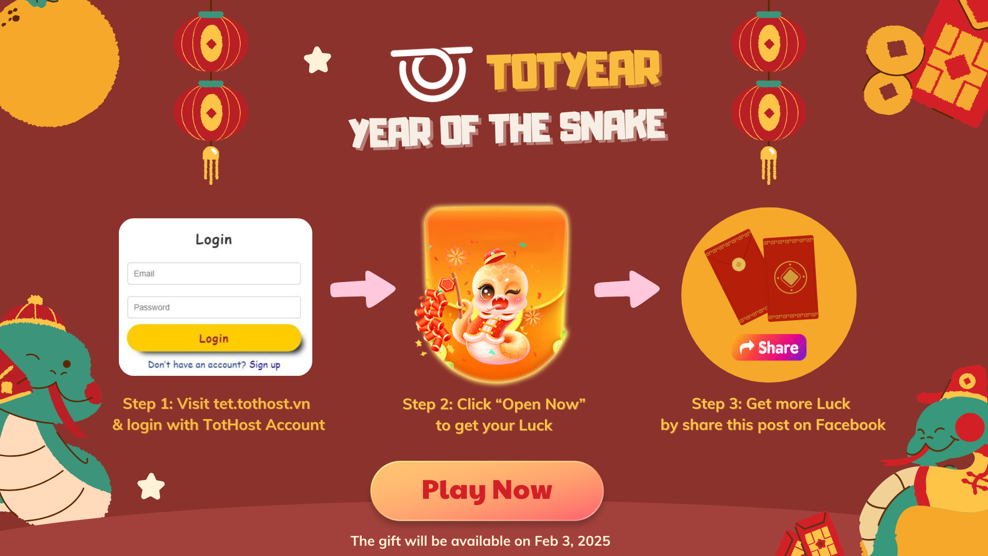 TOTYEAR: Đón bão lì xì, vui xuân Ất Tỵ