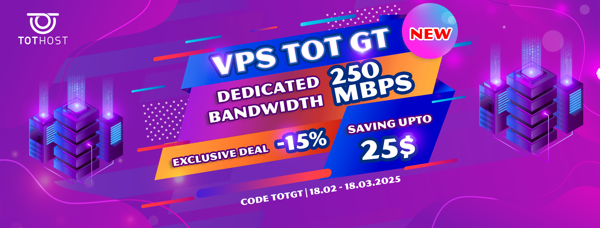 TOTGT: Dedicated bandwidth, Exclusive Deal