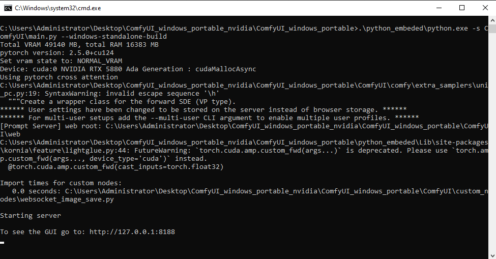 chạy file run_nvidia_gpu.bat để sử dụng GPU