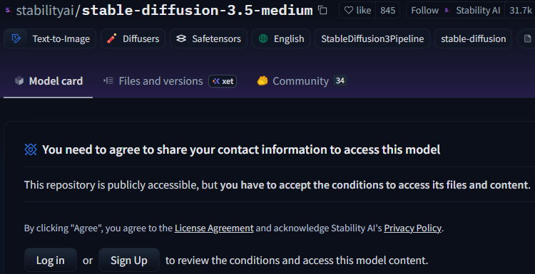 Cung cấp thông tin cho mô hình SD 3.5 medium