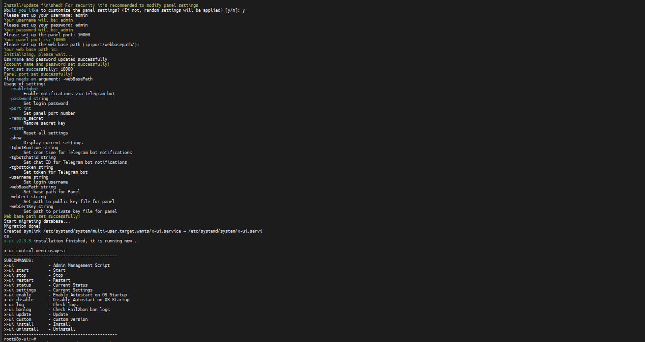 Cài đặt 3X-UI Panel