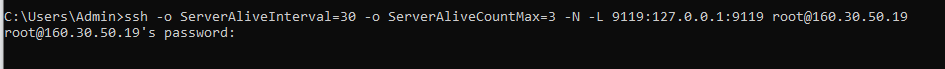 ssh with keepalive