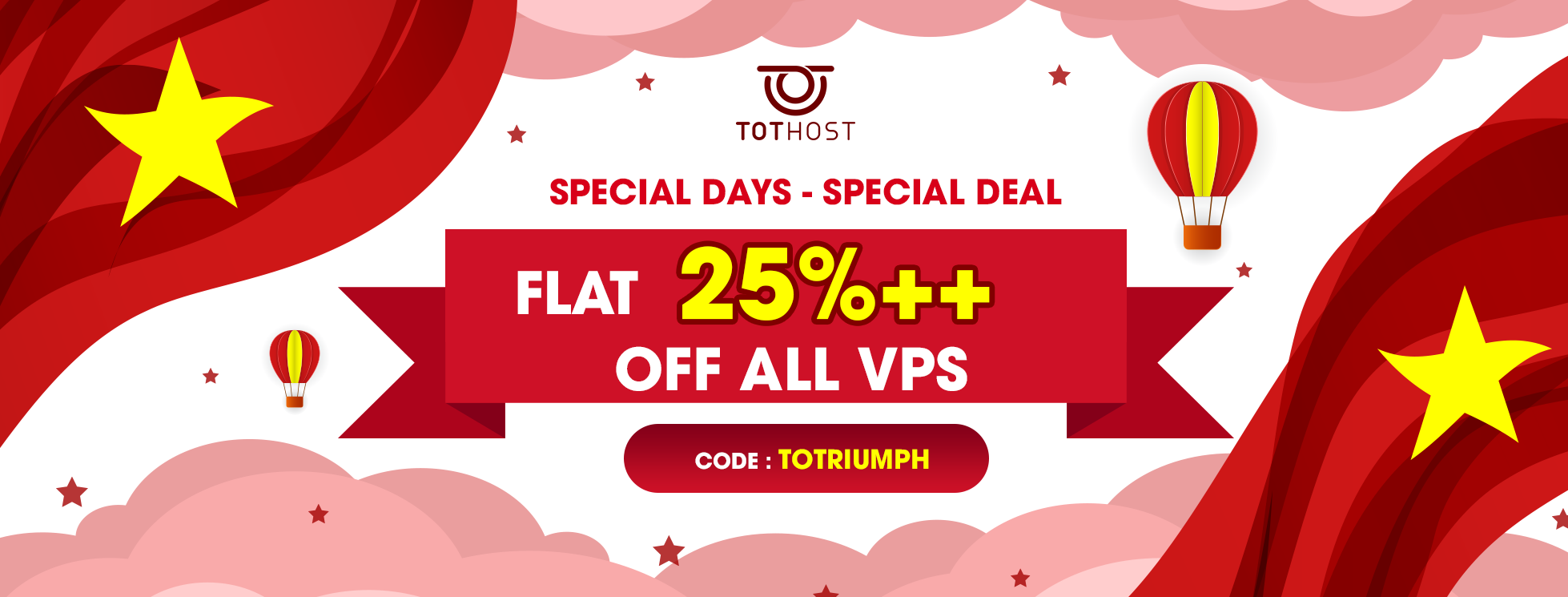 TOTRIUMPH: Special Days - Special VPS Deal