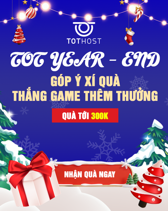 TOT Year-End: Góp ý xí quà - Thắng game thêm thưởng