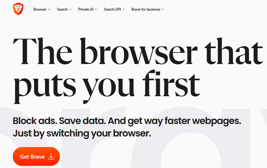 Cài đặt trình duyệt Brave hoặc Google Chrome mới hoàn toàn