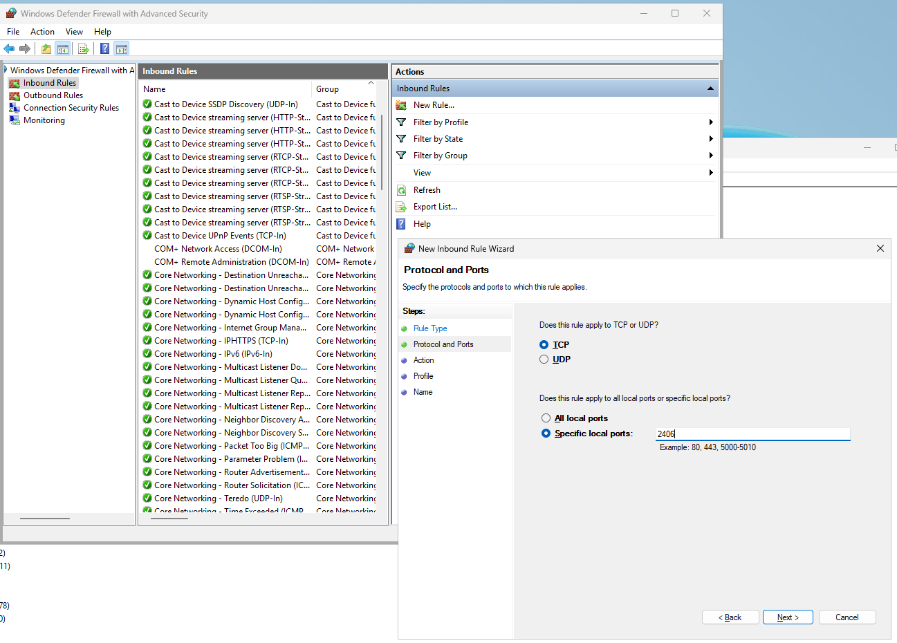 Đổi Port RDP mặc định (Chống tool Brute-force)