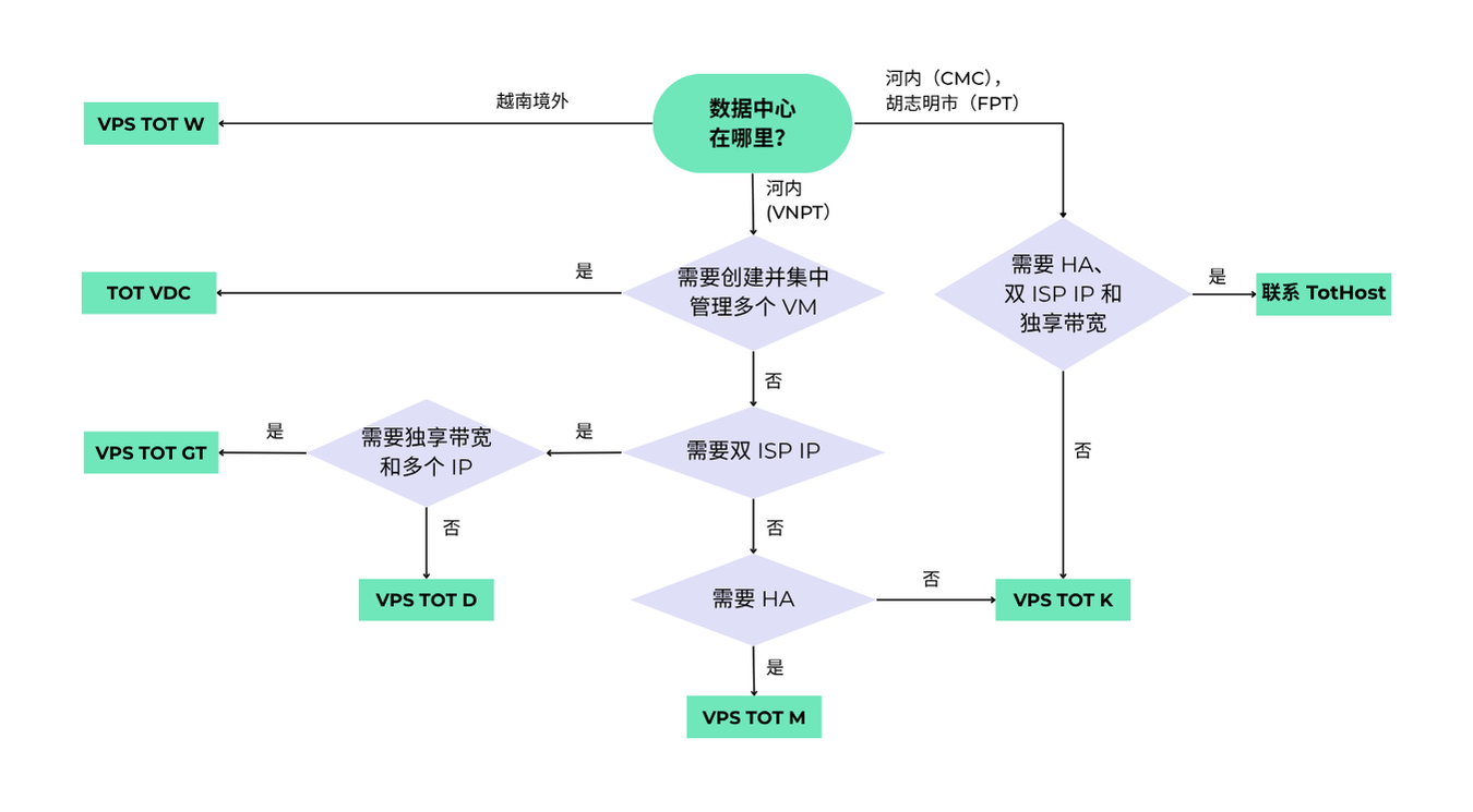 根据需求快速选择 TOT VPS 指南