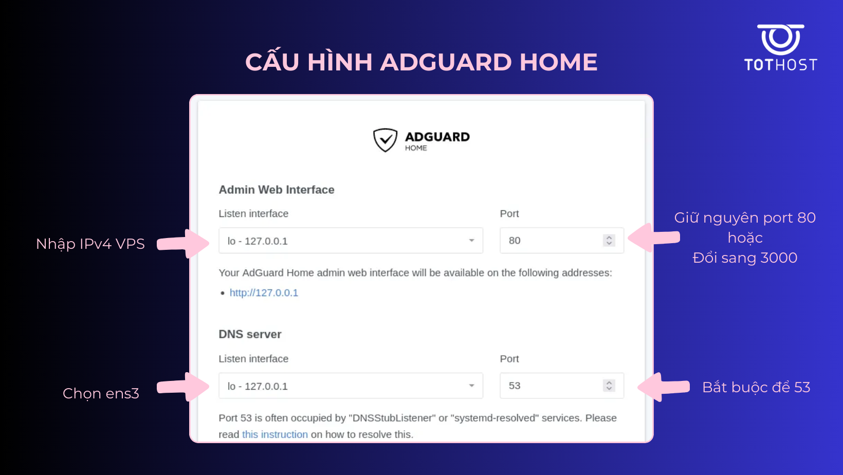 Cấu hình Adguard Home