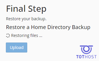 Restore đã hoàn tất