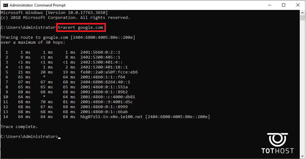 Guide on How to Ping and Traceroute to check Network Connections