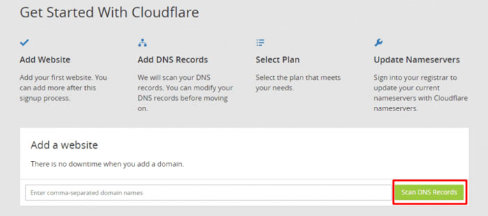 Đăng nhập vào Cloudflare