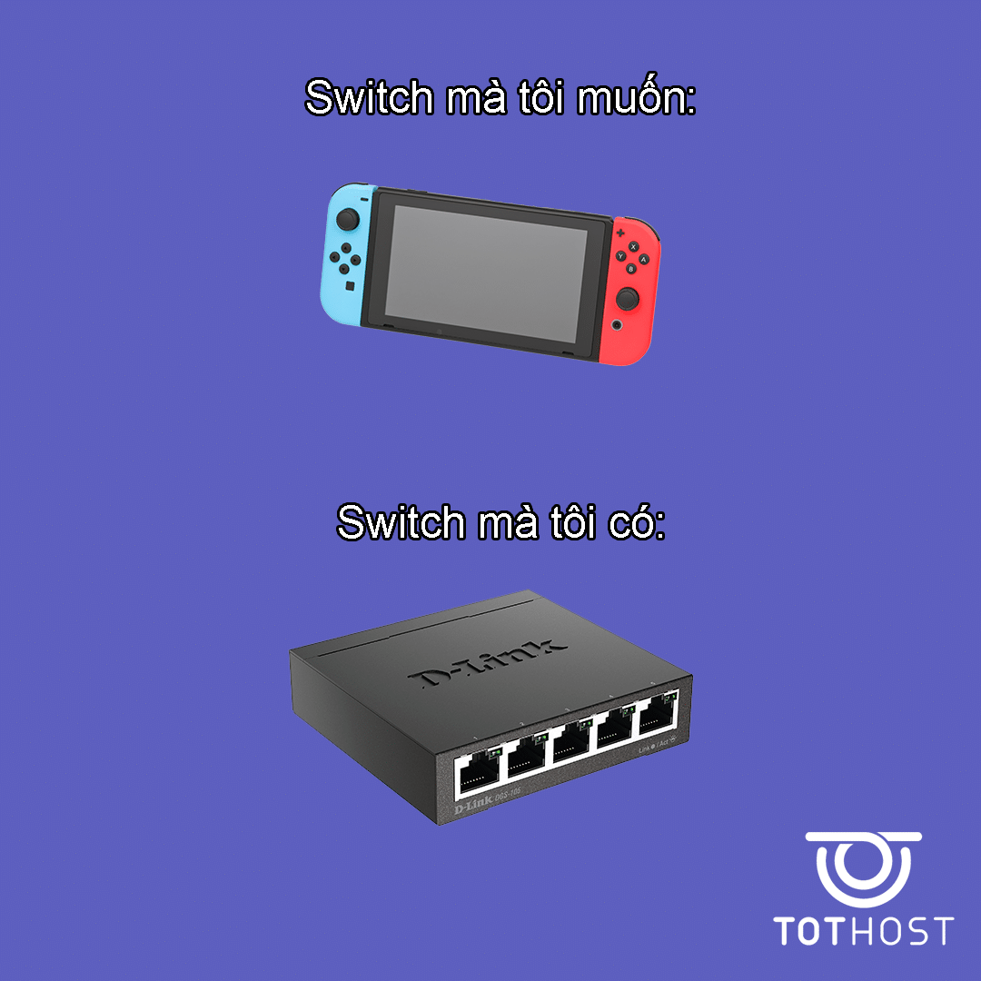 Hiểu về Switch - Cầu nối mạng máy tính