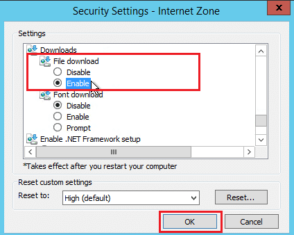 How to Enable/Disable Download Function in Internet Explorer